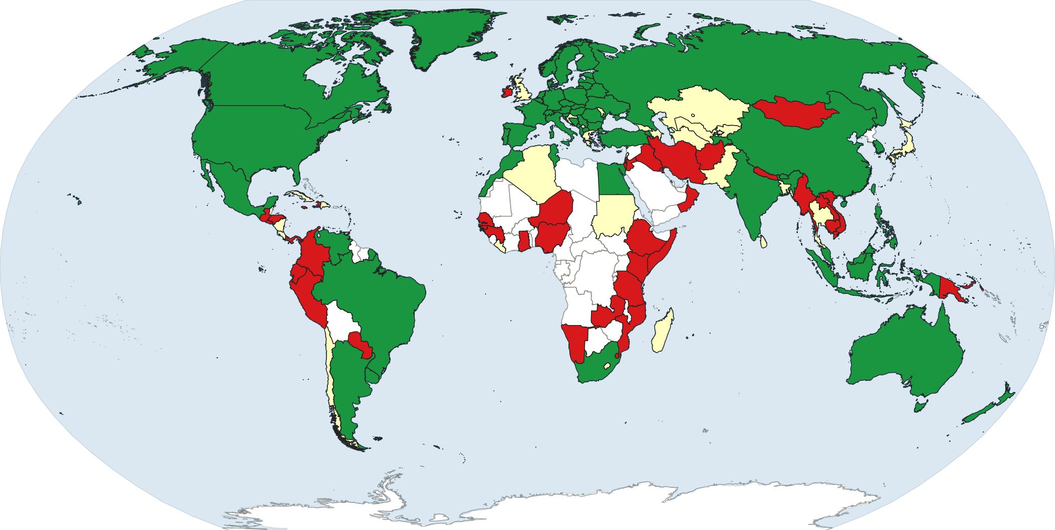 Percentage of wrongly formatted postcodes